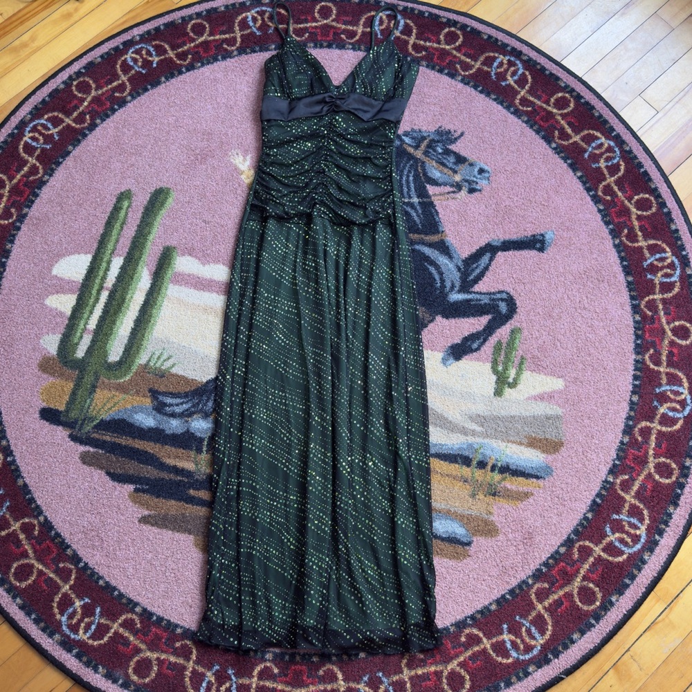 Y2K VINTAGE MAXI DRESS PROM